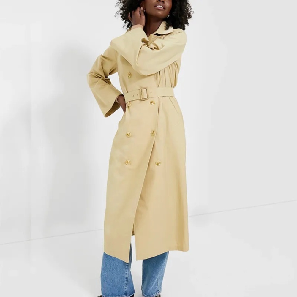 Tuckernuck Elaine Khaki Trench coat NWT